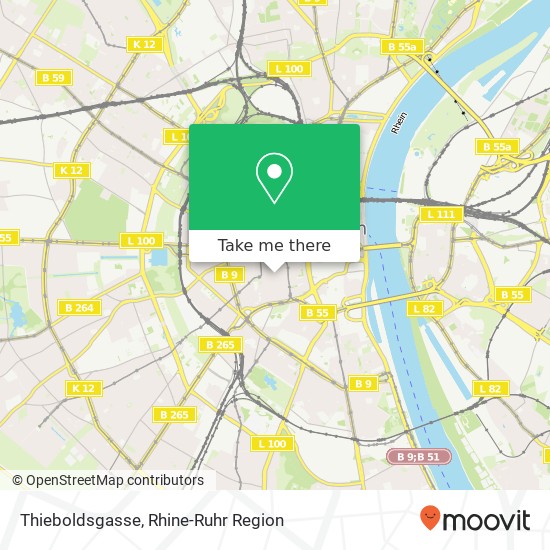 Thieboldsgasse map