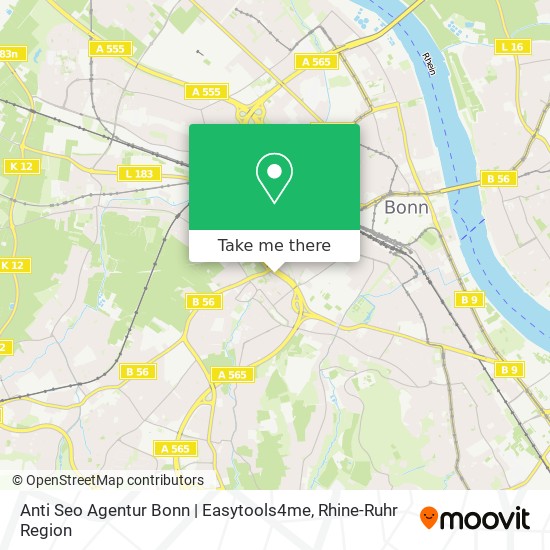 Anti Seo Agentur Bonn | Easytools4me map