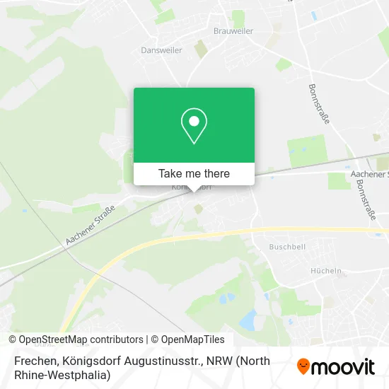 Frechen, Königsdorf Augustinusstr. map