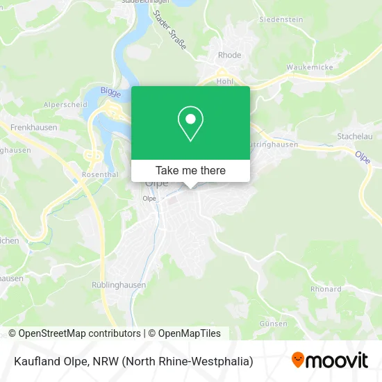 Карта Kaufland Olpe