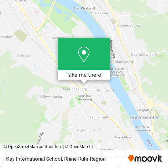 Kay International School map