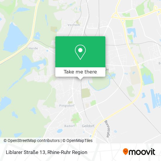 Liblarer Straße 13 map