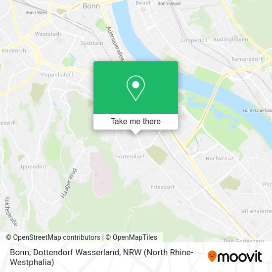 Карта Bonn, Dottendorf Wasserland