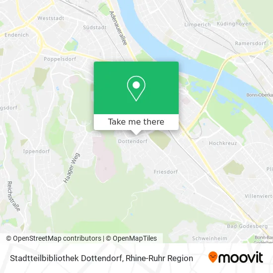 Карта Stadtteilbibliothek Dottendorf