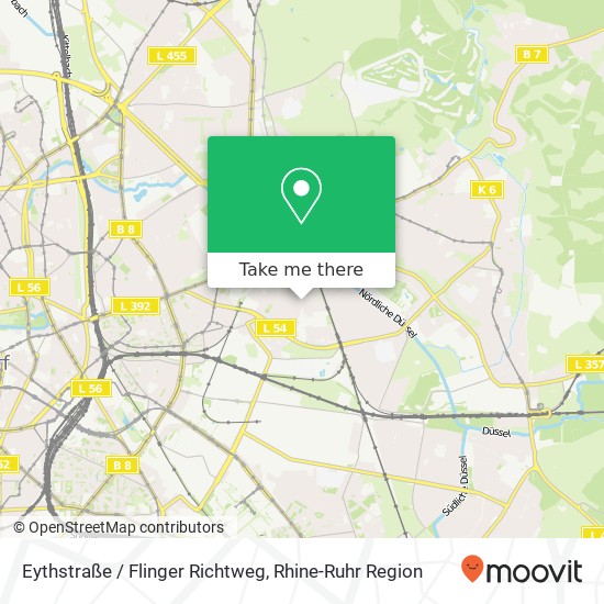 Eythstraße / Flinger Richtweg map