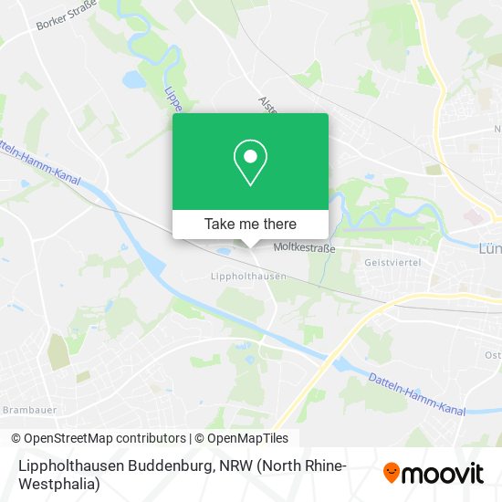 Lippholthausen Buddenburg map
