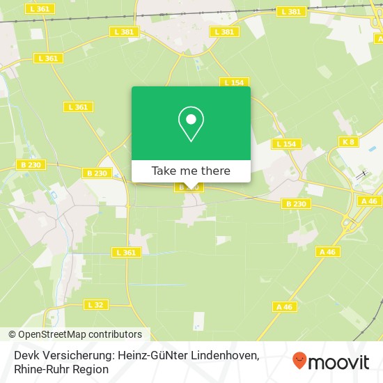 Devk Versicherung: Heinz-GüNter Lindenhoven map