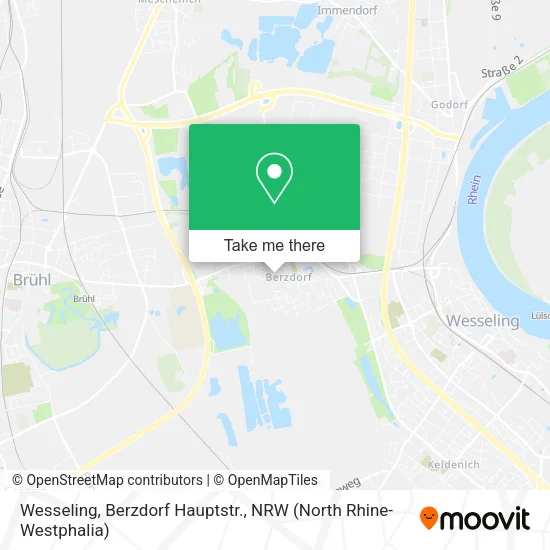 Карта Wesseling, Berzdorf Hauptstr.