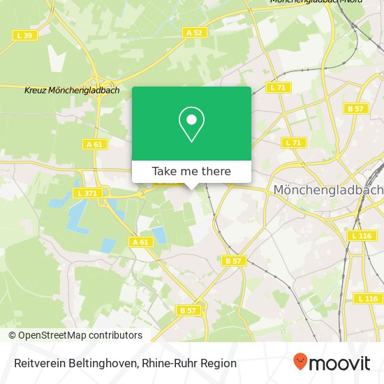 Reitverein Beltinghoven map