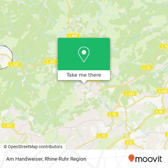 Am Handweiser map