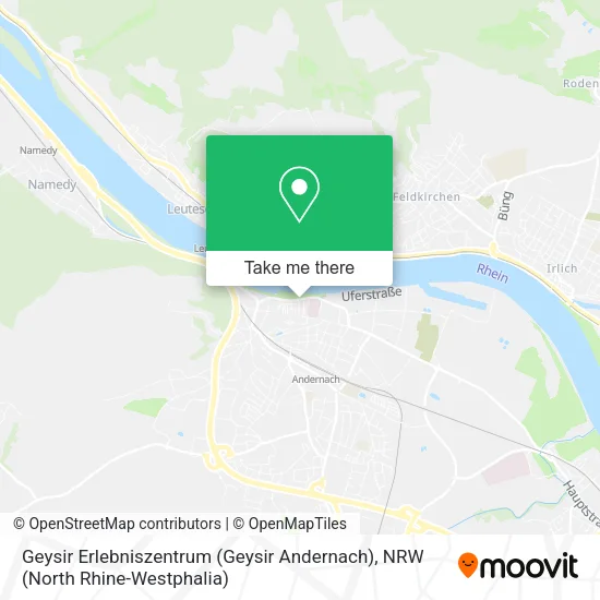 Карта Geysir Erlebniszentrum (Geysir Andernach)