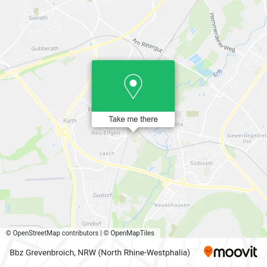 Карта Bbz Grevenbroich