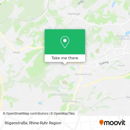 Карта Rügenstraße