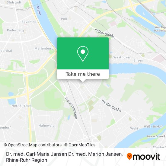 Dr. med. Carl-Maria Jansen Dr. med. Marion Jansen map
