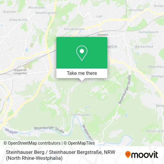 Карта Steinhauser Berg / Steinhauser Bergstraße