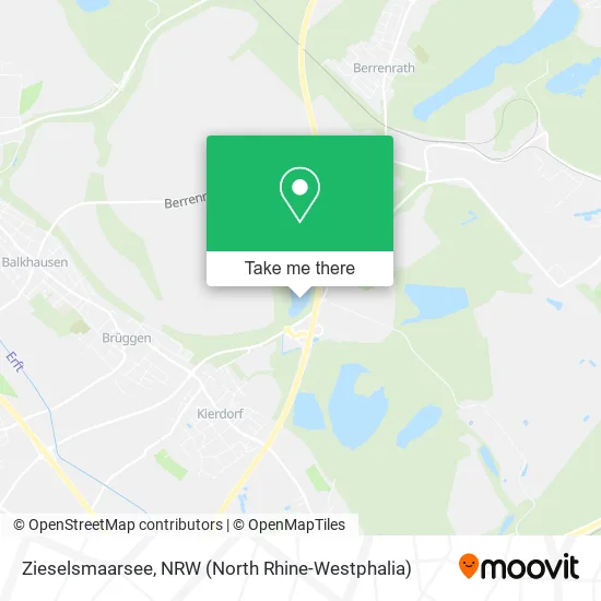 Карта Zieselsmaarsee