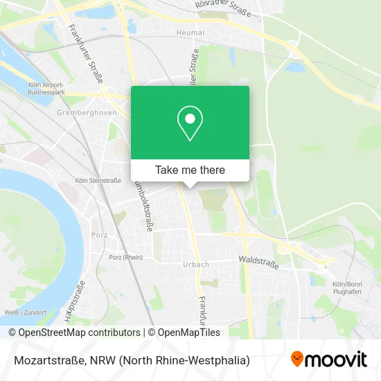 Карта Mozartstraße