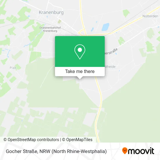 Карта Gocher Straße