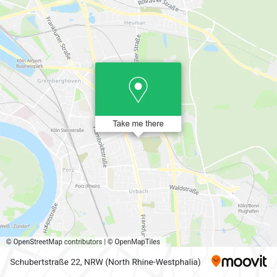 Карта Schubertstraße 22