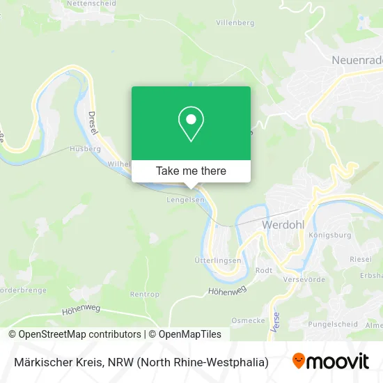Карта Märkischer Kreis