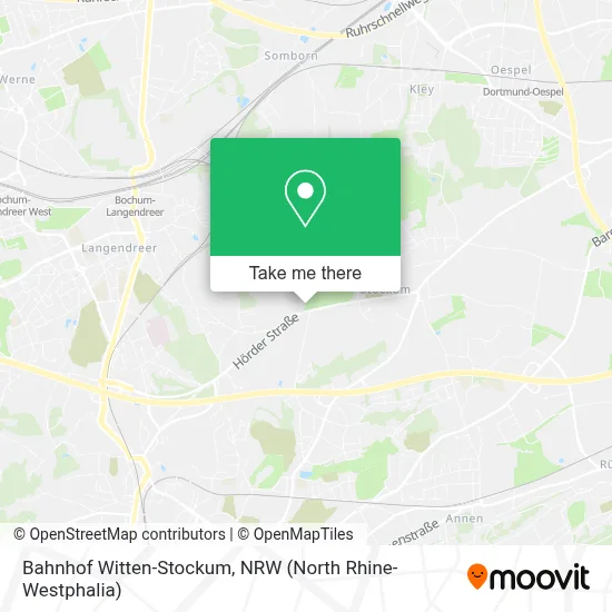 Bahnhof Witten-Stockum map