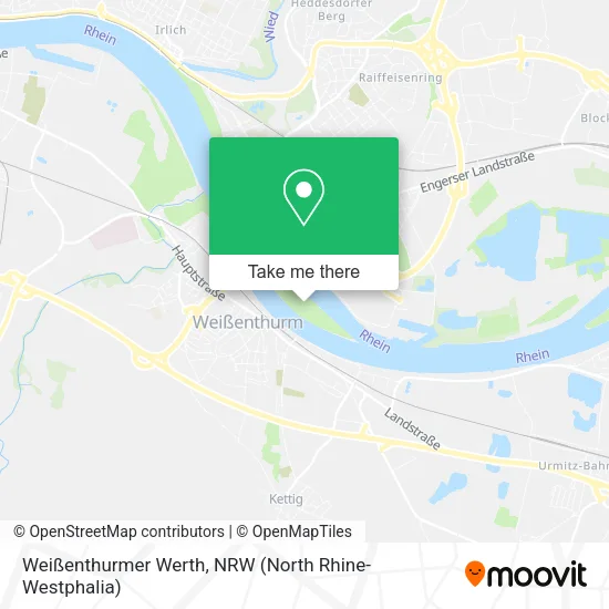 Карта Weißenthurmer Werth