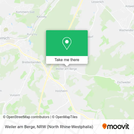 Карта Weiler am Berge