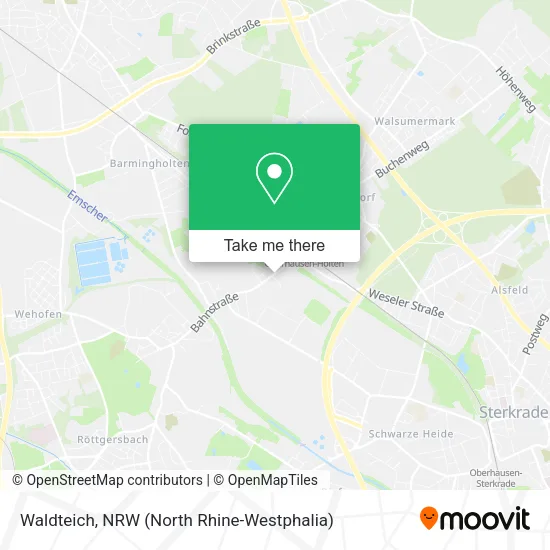 Карта Waldteich