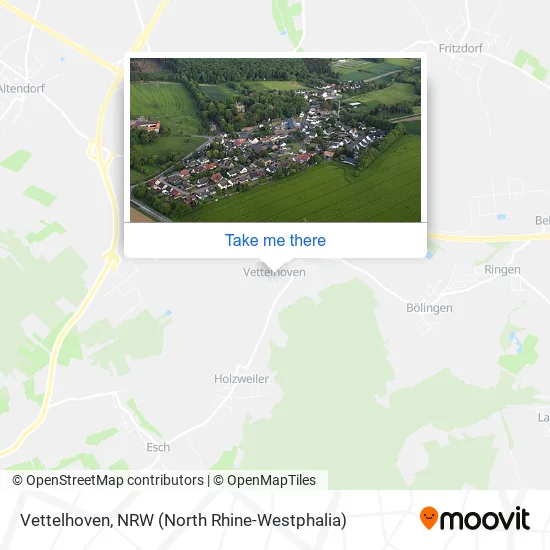 Карта Vettelhoven