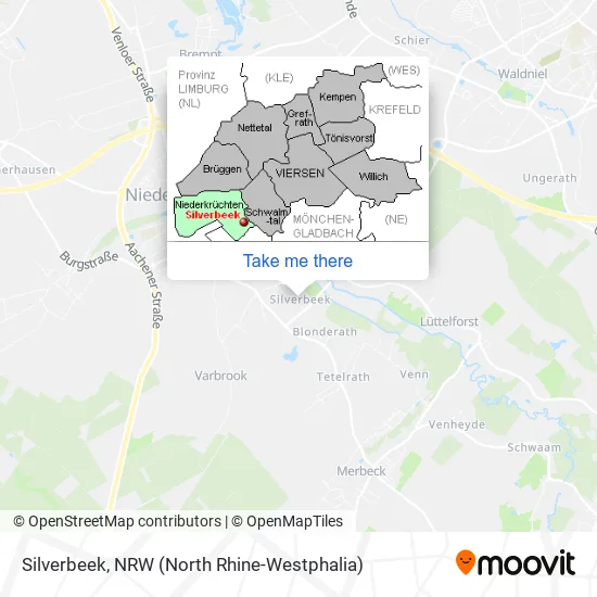 Карта Silverbeek