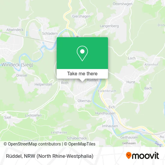 Карта Rüddel