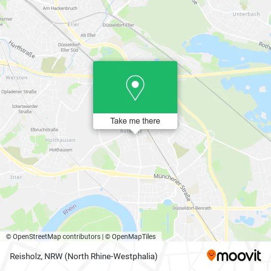 Reisholz map
