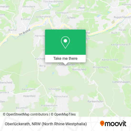 Oberlückerath map