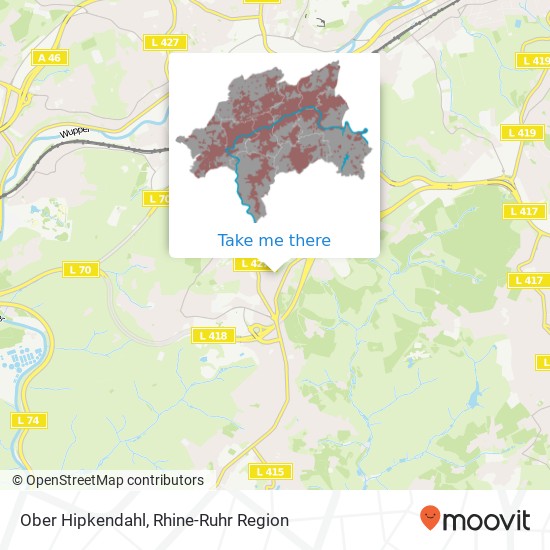 Ober Hipkendahl map