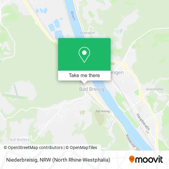 Карта Niederbreisig