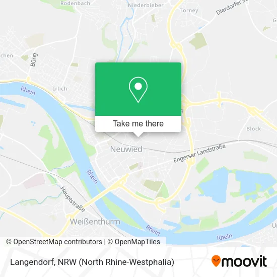 Карта Langendorf