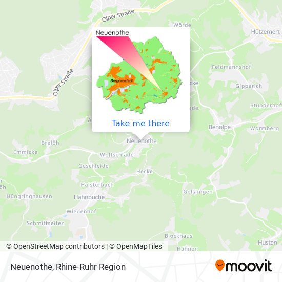 Neuenothe map