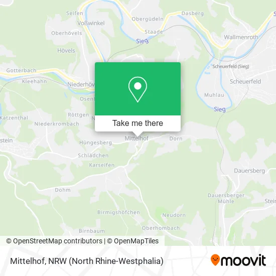 Карта Mittelhof