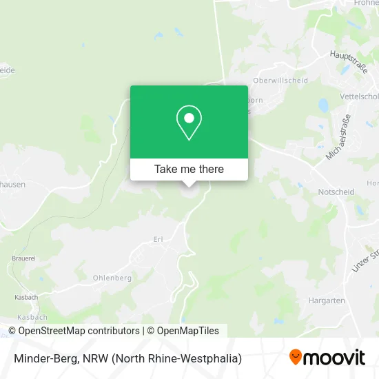 Карта Minder-Berg