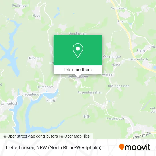 Карта Lieberhausen