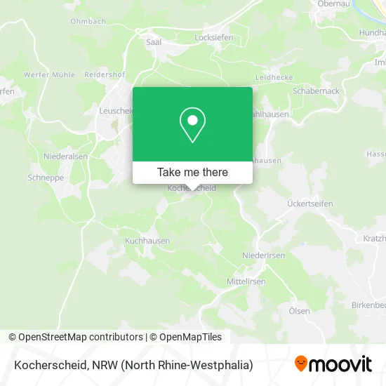 Карта Kocherscheid