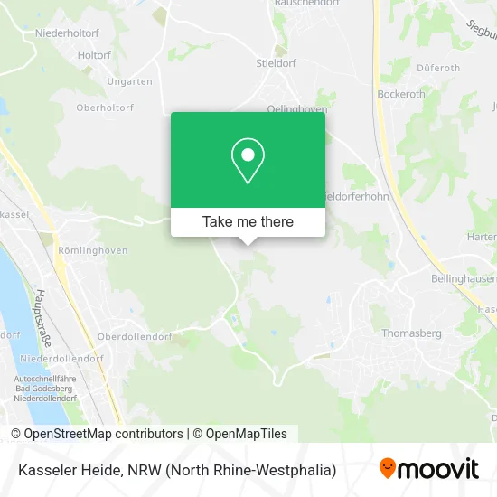 Карта Kasseler Heide
