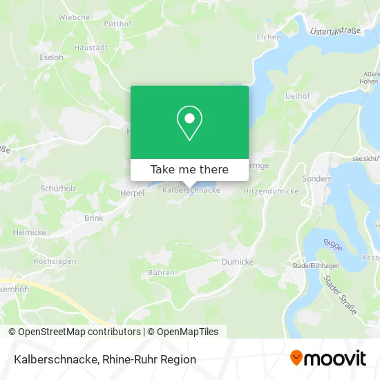 Карта Kalberschnacke
