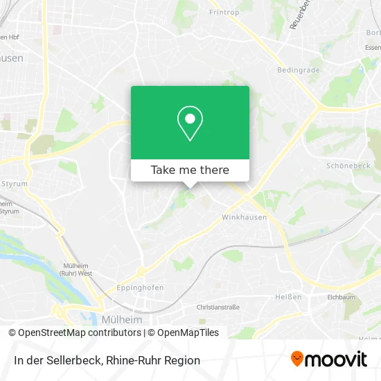 In der Sellerbeck map