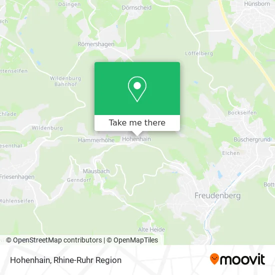 Карта Hohenhain