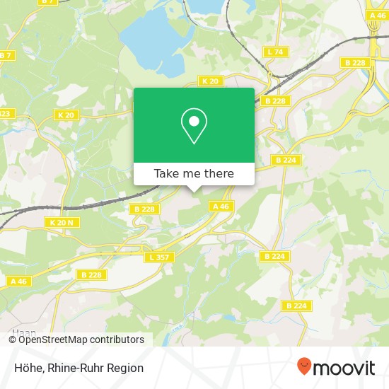 Höhe map