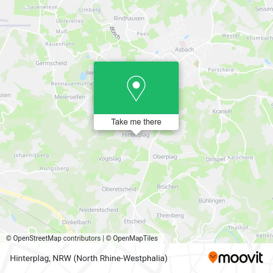 Карта Hinterplag