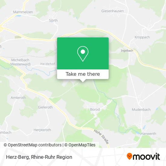 Карта Herz-Berg