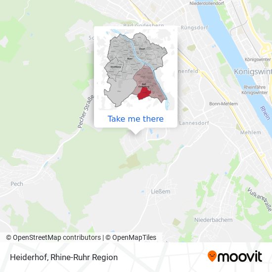 Heiderhof map