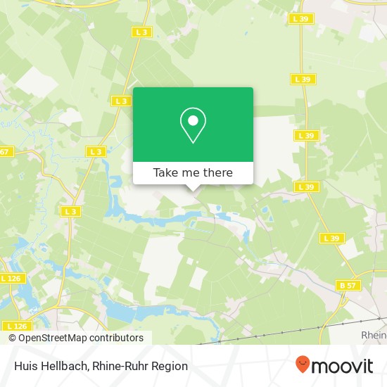 Huis Hellbach map